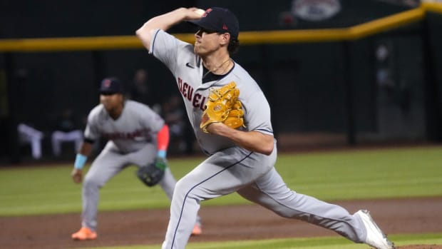 Cleveland Guardians pitcher Shane Bieber